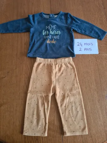 Pyjama velours