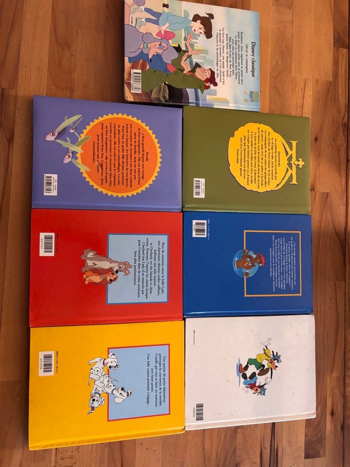 Lot de 7 lives Disney  Format épais - photo numéro 2