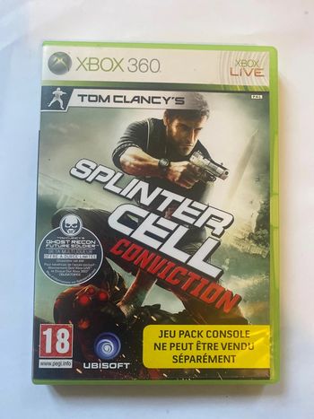 splinter cell conviction xbox 360