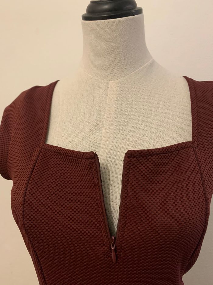Robe gaufre femme