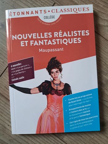 Nouvelles réalistes et fantastiques
Flammarion. Neuf.