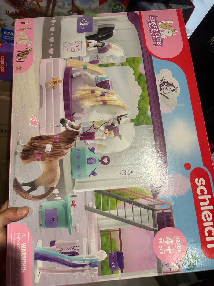 Schleich 42587 Horse Club - Boutique Éphémère Sofia's Beauties - Écurie Malette de coiffage
