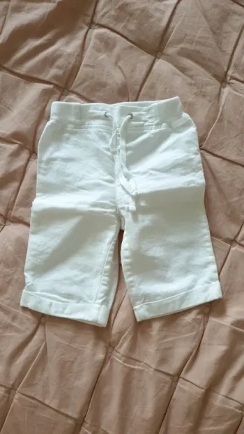 Pantalon blanc DPAM 3 mois