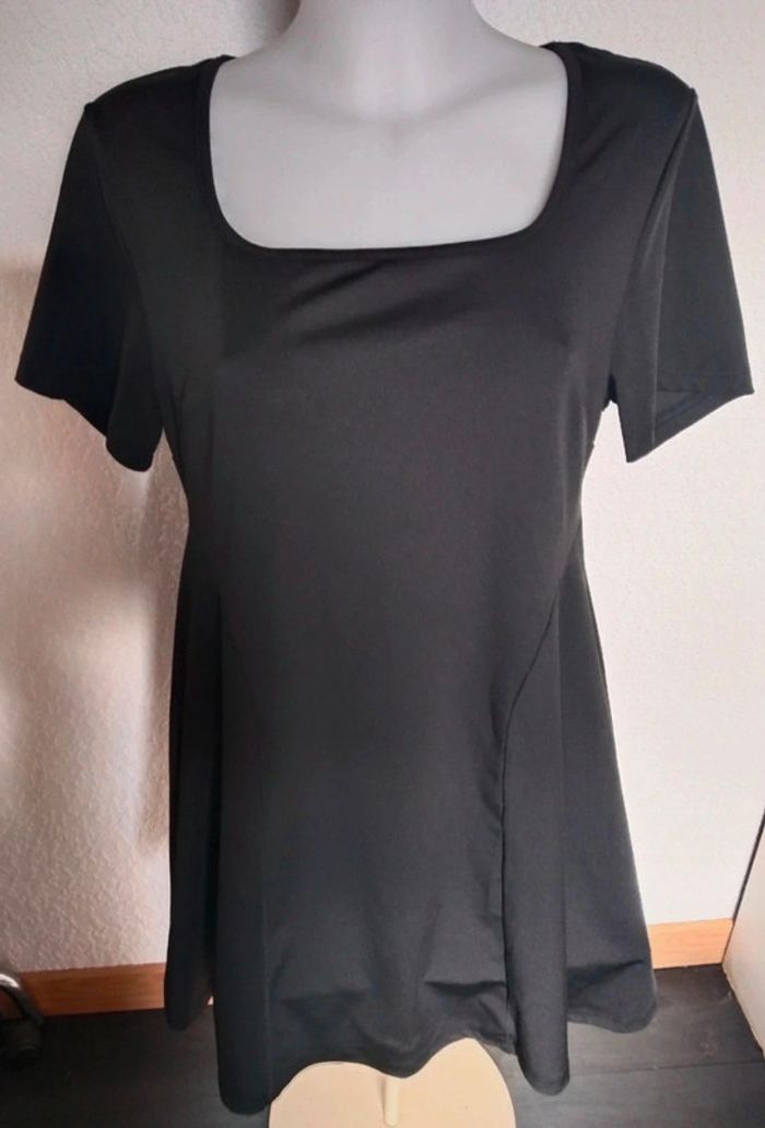 Magnifique robe noire femme SHEIN taille 0XL 44/46 - photo numéro 3