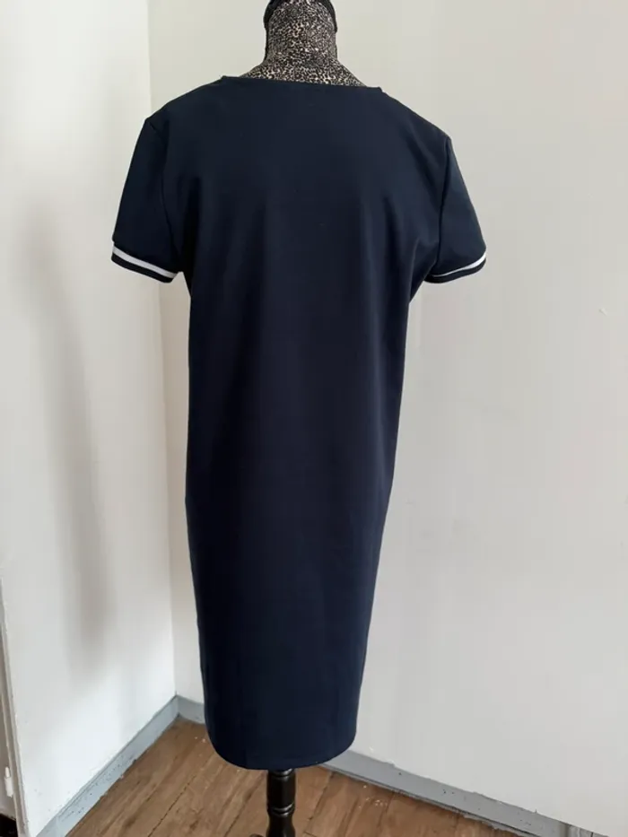 Robe casual bleu marine – C’est Beau la Vie – Taille 1 (M) - photo numéro 3
