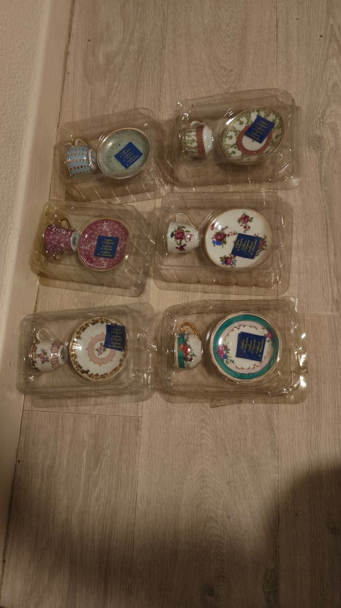 Lot mini tasse de café