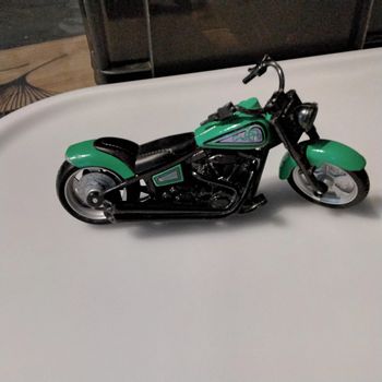 Moto verte  miniature