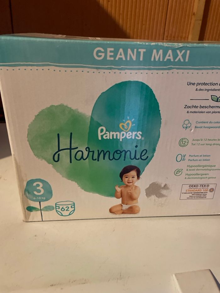 Couche Pampers harmonie