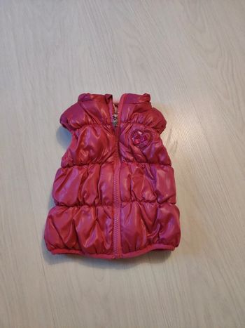 Jolie doudoune fille rose 12/18 mois