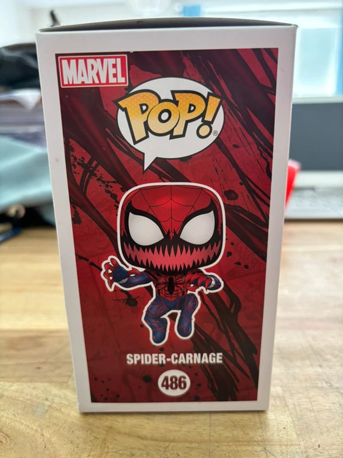 funko Pop Marvel : Spider-Carnage #486 - photo numéro 4