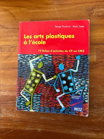 Livre les arts plastiques à l’école du CP au CM2