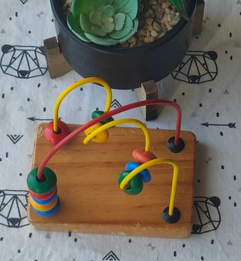 Petit boulier en bois
