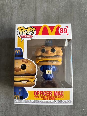 Figurine Funko Pop McDonald’s 89 Officer Mac