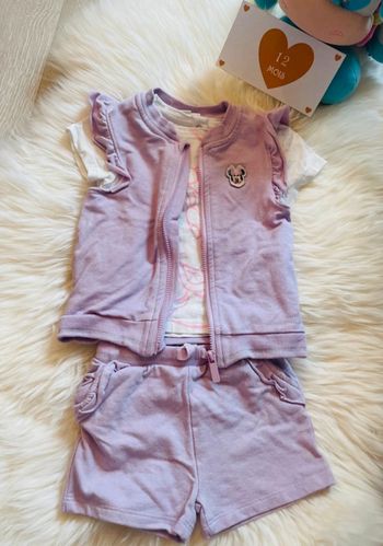 12 mois - ensemble 3 pièces Minnie