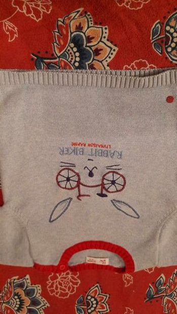 Pull garçon imprimé