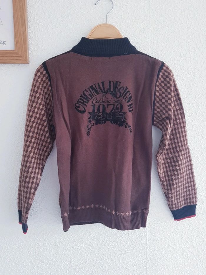 Catimini - Gilet, fermeture zippée en laine (10 ans) - photo numéro 5