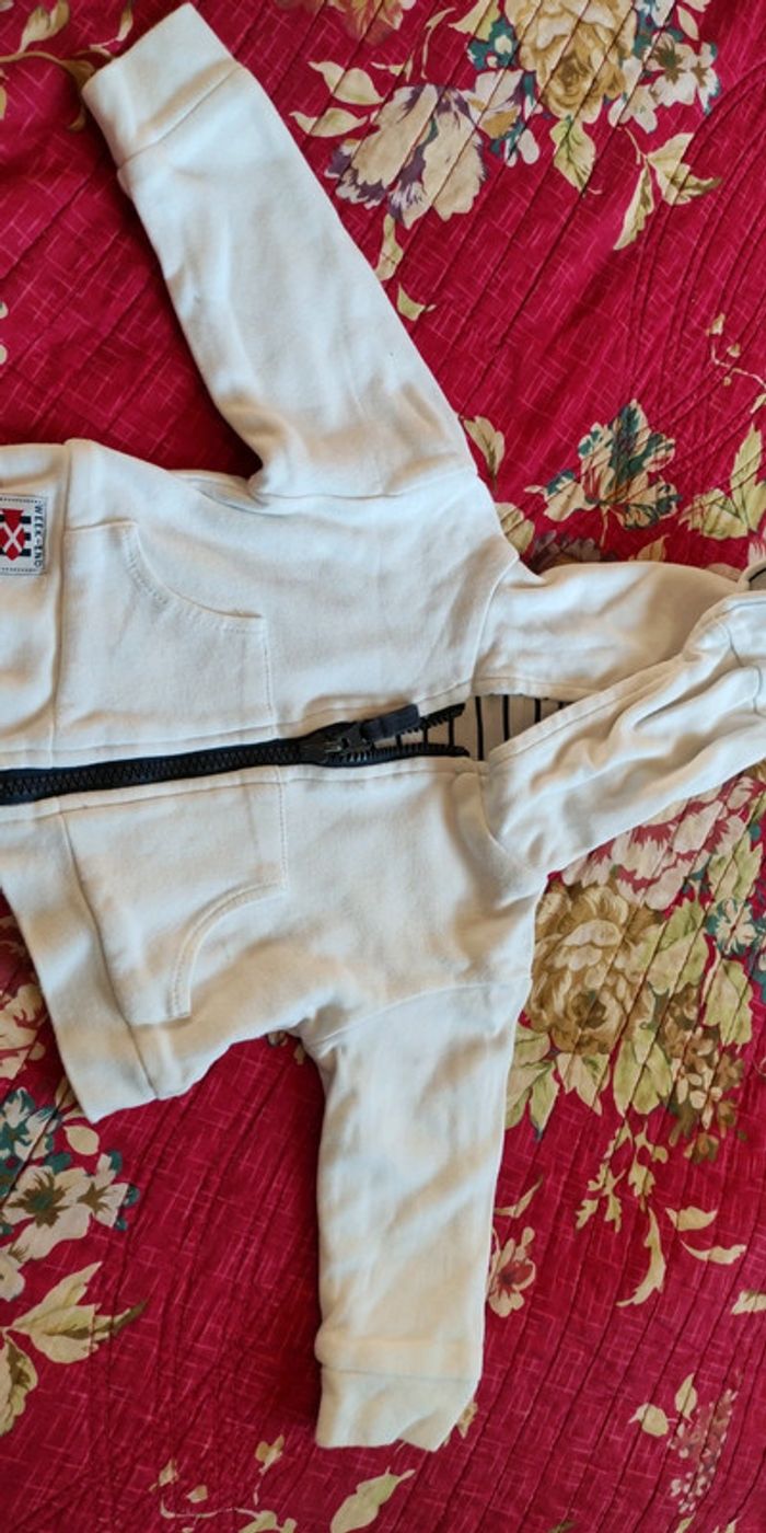 Gilet réversible 3mois weekend à la mer