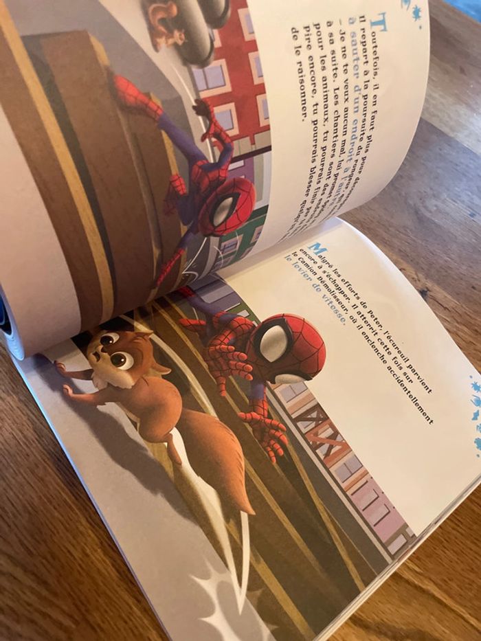 Livre Disney Marvel Spidey amis extrême 12 histoires de petits héros - photo numéro 10