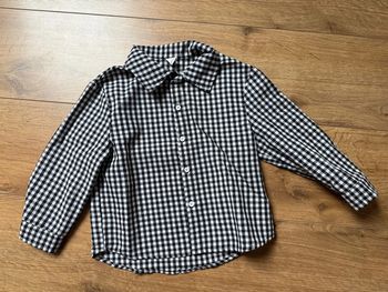 Chemise vichy noir