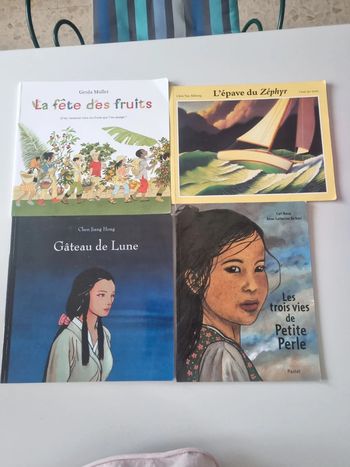 Lot 4 livres ecole des loisirs