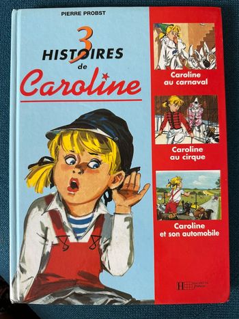 Livre 3 histoires de Caroline Pierre Probst Hachette Jeunesse bd album vintage