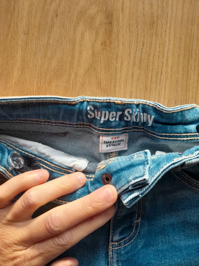 Jean super skinny garçon 6 ans - photo numéro 2