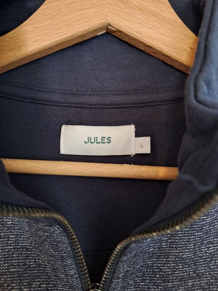 Sweat Jules molletonné zippé 0 - photo numéro 3