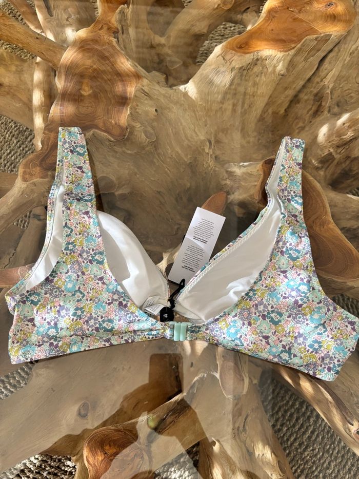 Haut de maillot de bain Etam fleurs - photo numéro 2