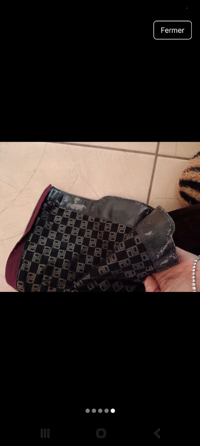 Jolie botte bordeaux petit 40 - photo numéro 4