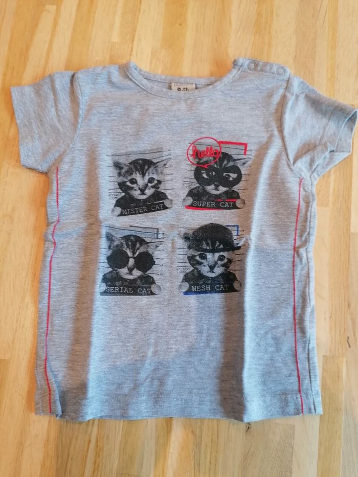 T-shirt manches courtes 24mois