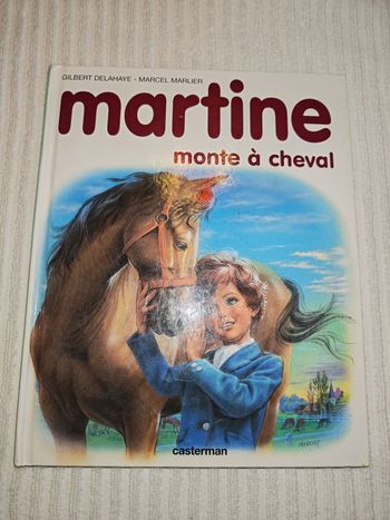 Livre Martine monte à cheval