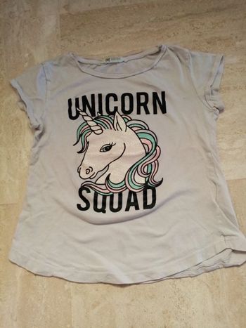 T shirt licorne