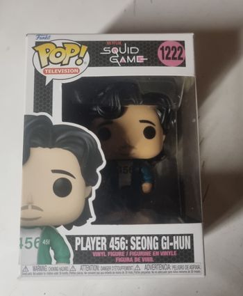 funko pop squid game 456 Seong Gi-Hun figurine télévision n°1222