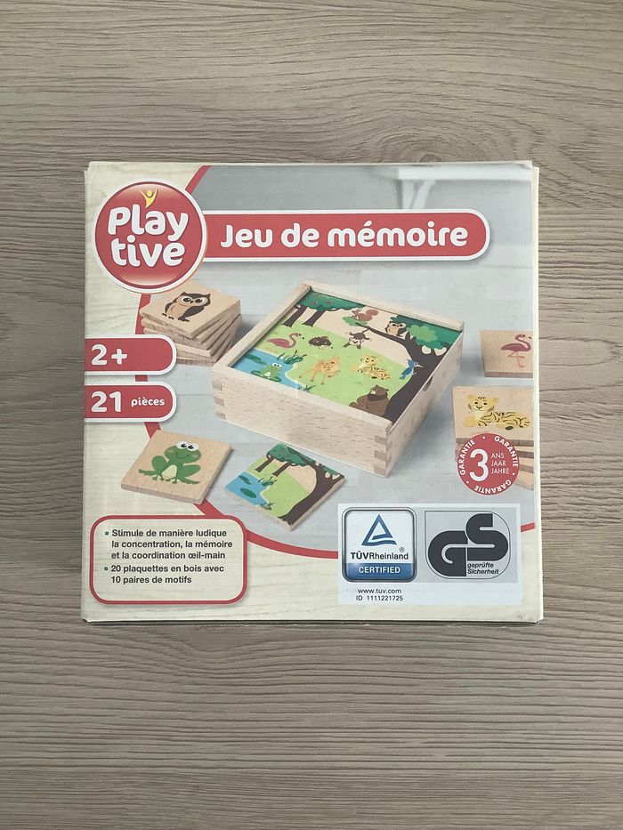 Jeu de mémoire pour enfant