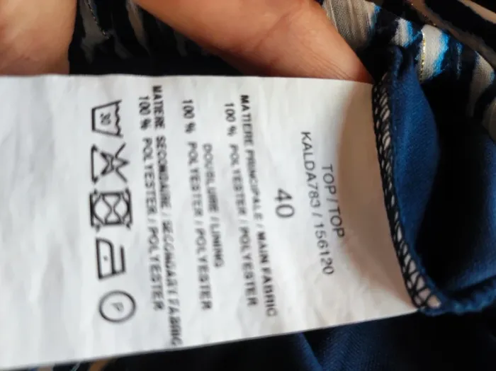 Blouse sans manche satinée - photo numéro 6