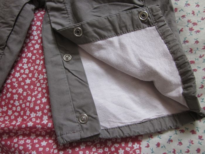 Pantalon toile marron/kaki 3 mois - photo numéro 3