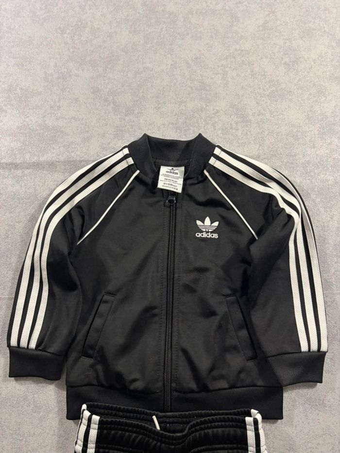 Ensemble Adidas Noir Taille 9/12mois - photo numéro 3