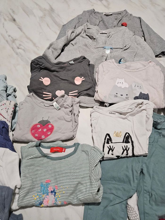 Lot fille hiver 18m 2 ans - photo numéro 2
