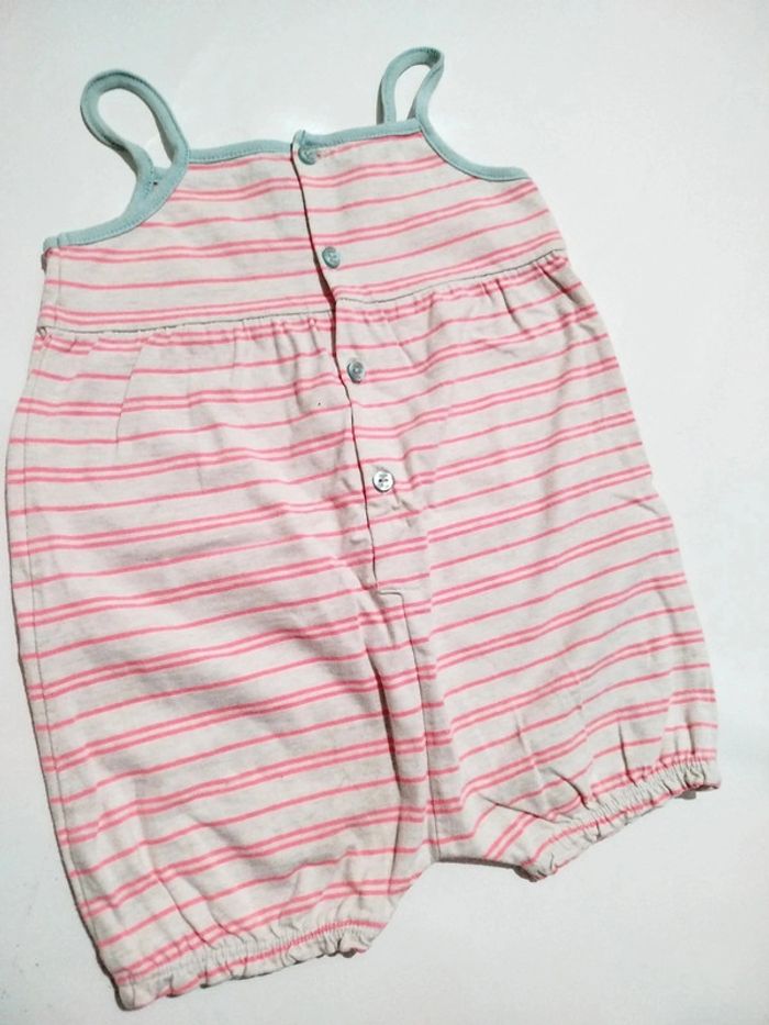 Combishort grenouillère barboteuse bombers Sergent Major 18 mois fille saison été - photo numéro 4