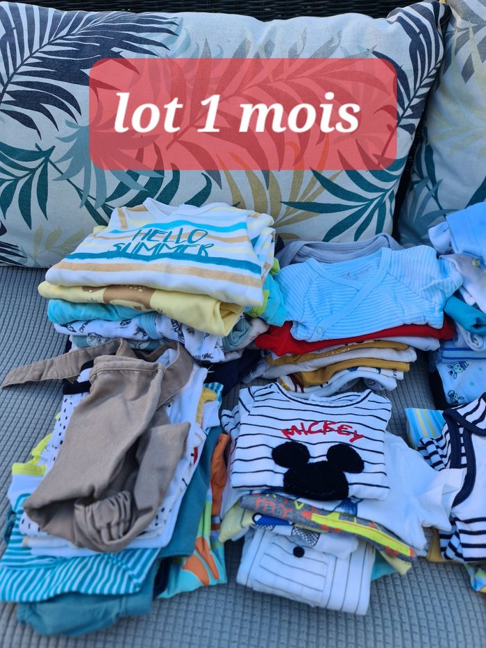 Lot 1-3 mois très bon état - photo numéro 2