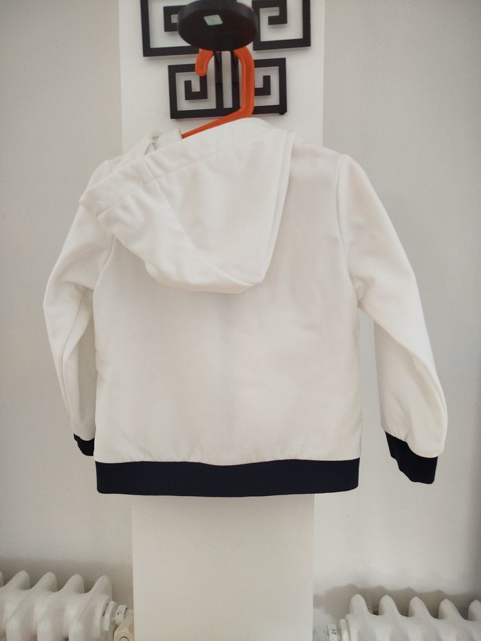 Blouson garçon blanc Jacadi 4 ans - photo numéro 5