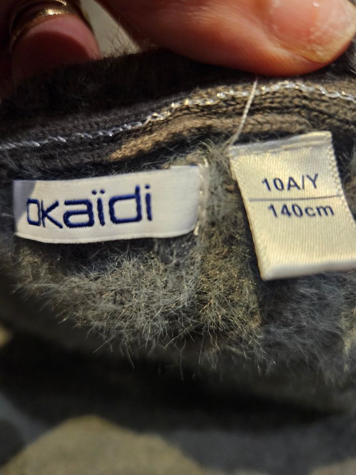 Pull  Okaidi  fille  10 ans - photo numéro 3
