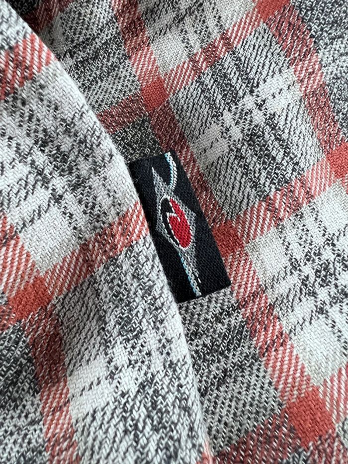 Chemise à Carreaux Rip Curl Grise et Orange Taille M - photo numéro 11