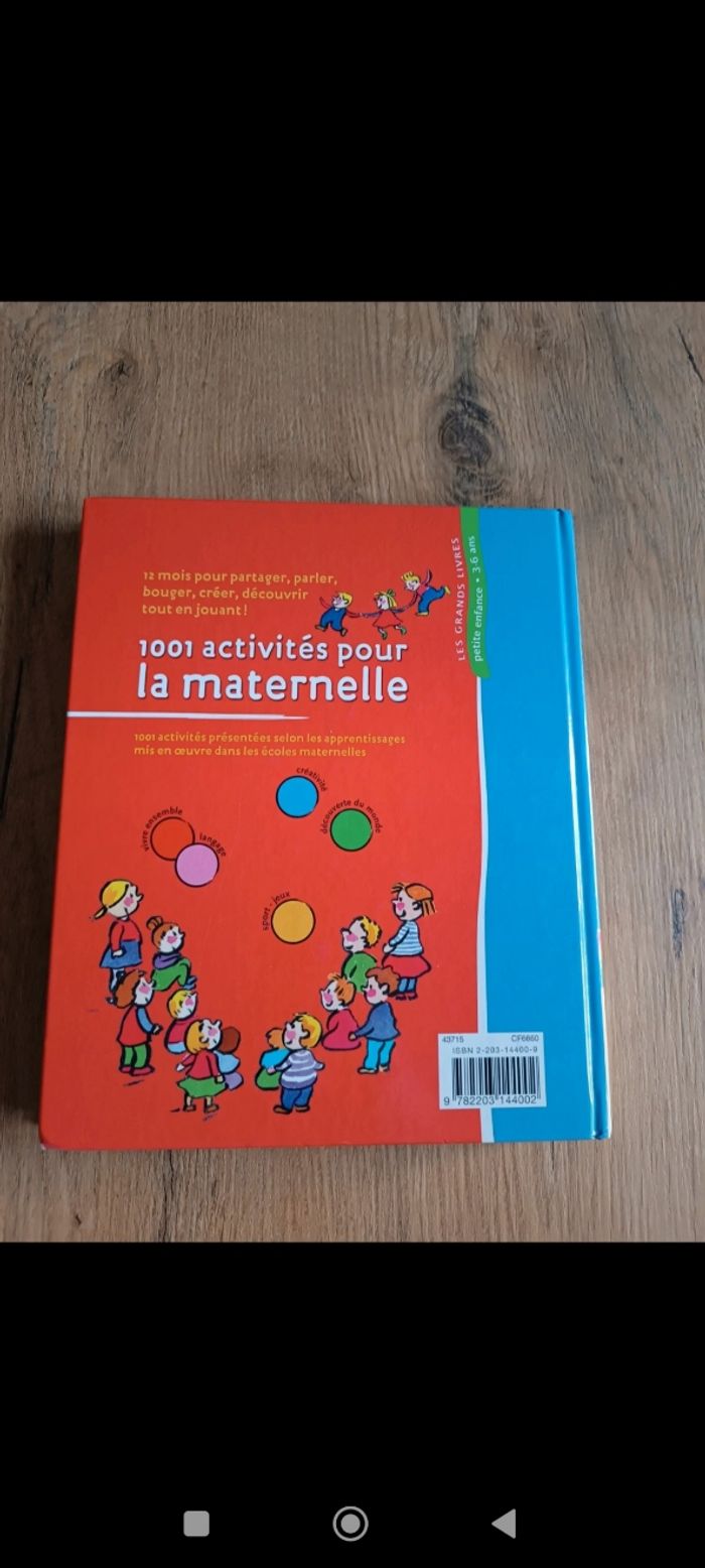 Livre 
d' activités pour la maternelle - photo numéro 4