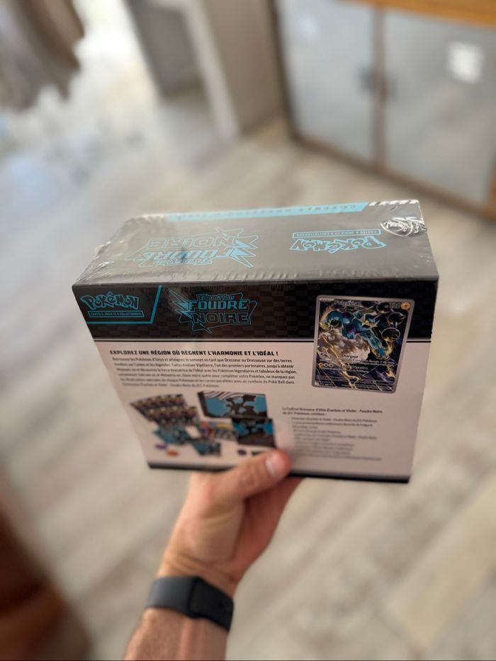 [NEUF] Coffret dresseur d’élite Pokémon EV10.5 Foudre Noire - photo numéro 5