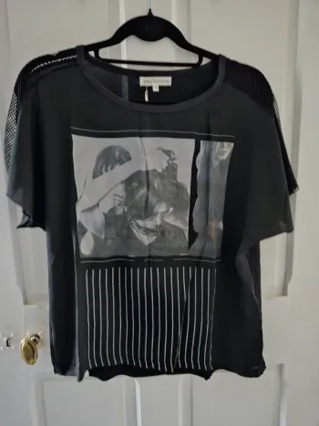 T-shirt noir T.M