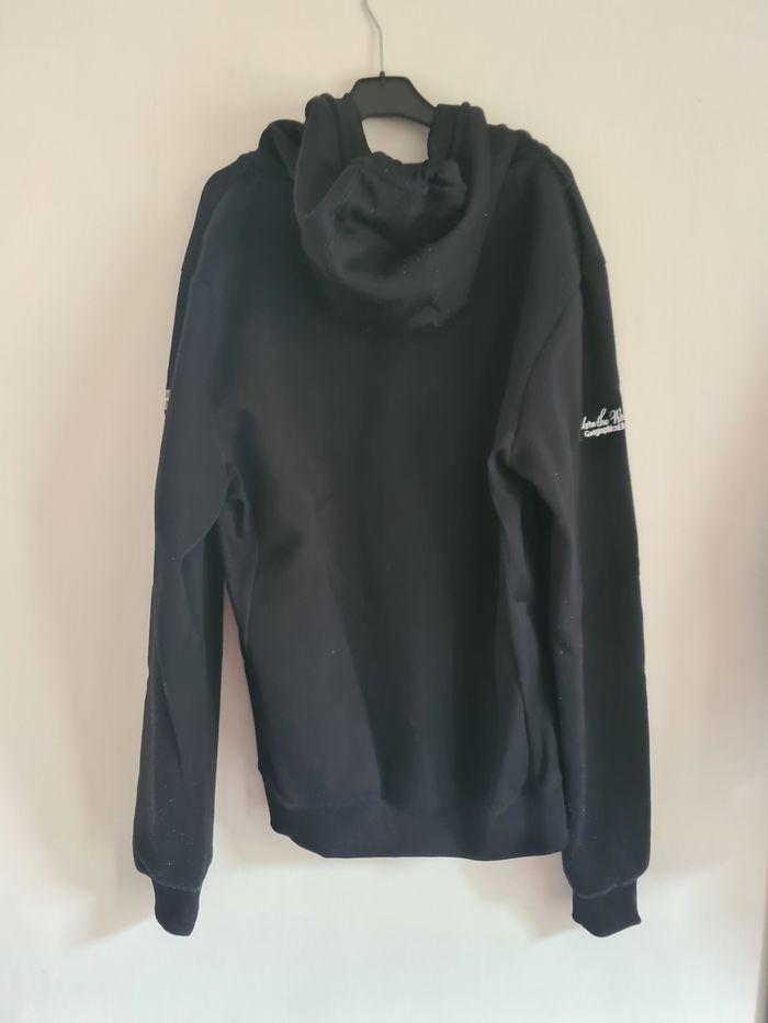 Sweat à capuche noir Geographic Norway / Taille XL - photo numéro 2