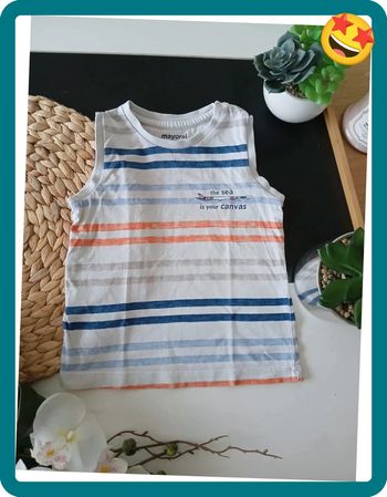 Débardeur garçon Taille 18 mois🌿🦊