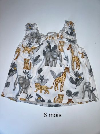 Débardeur 6 mois