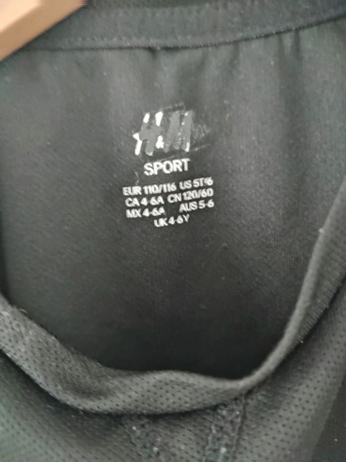 Tee-shirt de sport H&M – Dry Move (5/6 ans) - photo numéro 3